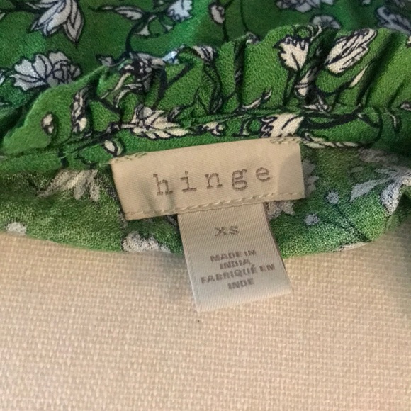 Hinge Green Floral Print Summer Dress - Picture 4 of 4